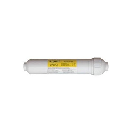 Kit filtro NPS 2,5" -  cartuccia resina 2,5" + 2 clip + 2 raccordi 1/4"