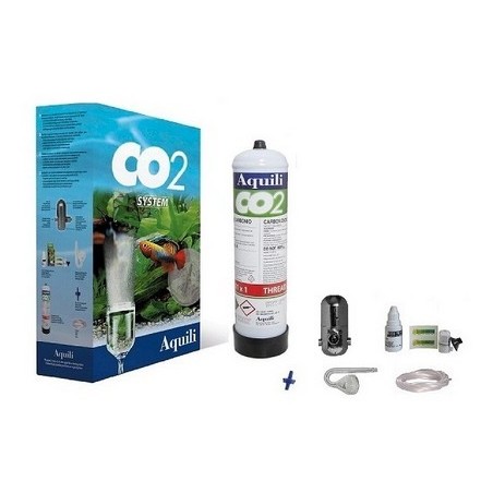 Kit CO2 con riduttore a pistoncino e bombola 600 gr