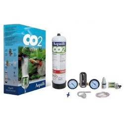 Kit CO2 con riduttore a pistoncino e bombola 600 gr