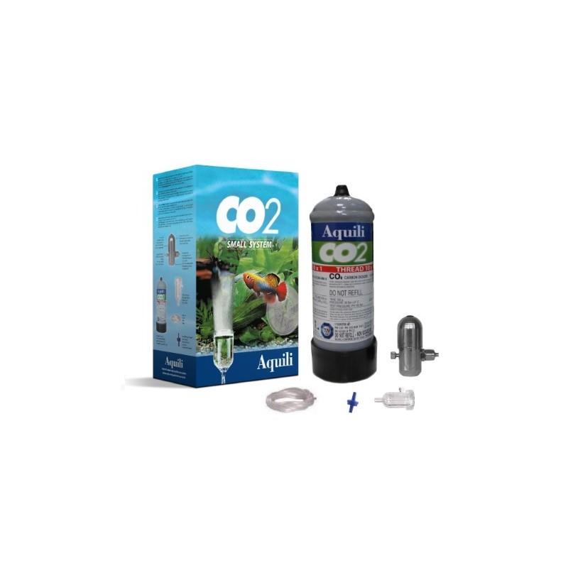 CO2 Small System Kit CO2 con riduttore a pistoncino e bombola 300 g