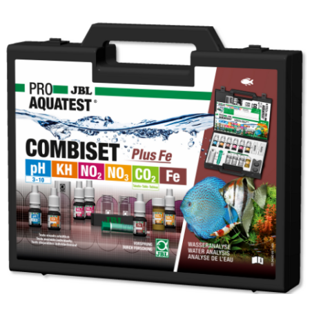 JBL ProAquaTest CombiSet valigetta con ferro