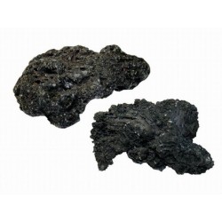 roccia vulcanica grigio/nera