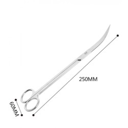 Forbice curva 25cm  acciaio inossidabile