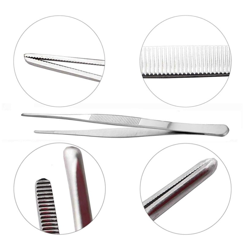 Pinze in acciaio  inox dritte 27cm